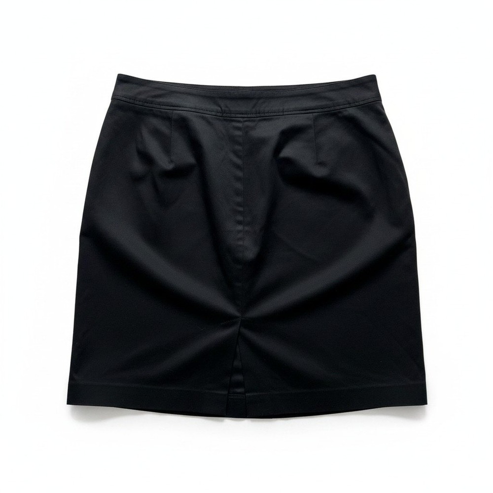 Ann Taylor LOFT 14 Black Pencil Skirt Womens Knee Length Professional
